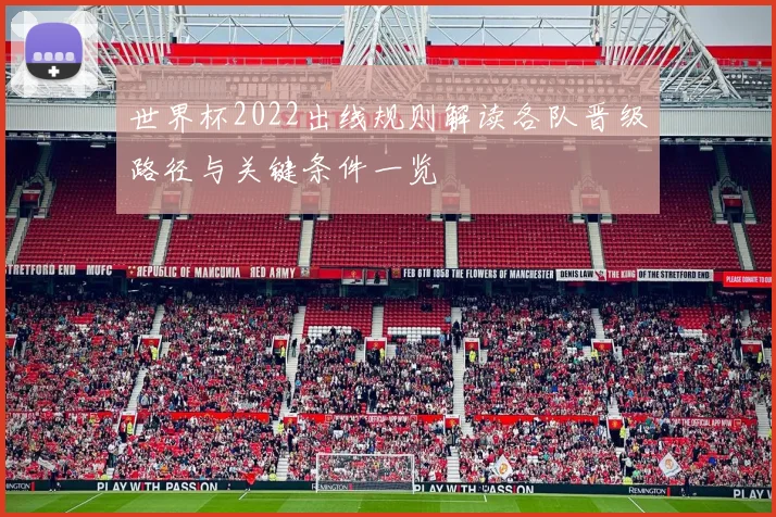 世界杯2022出线规则解读各队晋级路径与关键条件一览