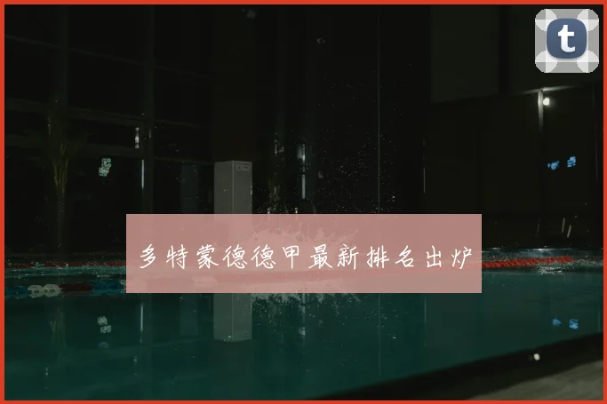 多特蒙德德甲最新排名出炉